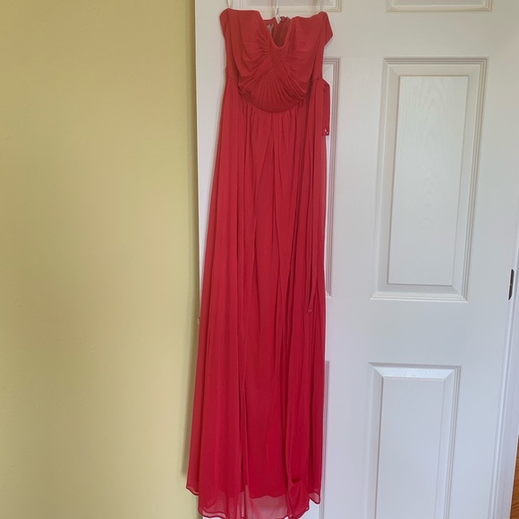 David’s bridal versa convertible long mesh dress - Picture 1 of 2